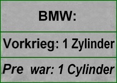 BMW- 1 Zyl. bis 1945